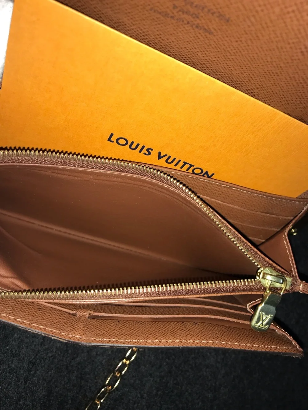 ✅AUTHENTIC LV Monogram Envelope LONG WALLET  LOUIS VUITTON